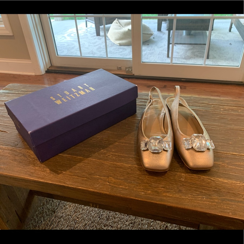 Stuart Weitzman Big Julie Slingback flat